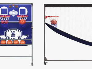 Gioco arcade di basket Modello 3D