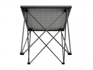 Carrom Board Table Game 3D Model