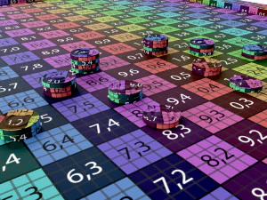 Carrom Board Table Game 3D Model