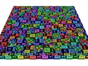 Checkers Draughts Board Table Strategy Game 3D Модель