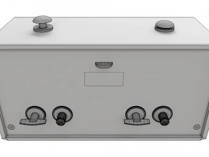 Chess Analog Timer Game Clock 3D Model