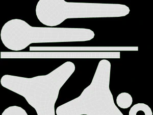 Chess Analog Timer Game Clock 3D Model