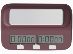 Chess Digital Timer Game Clock 3D Model