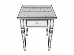 Chess Gaming Table Board Strategy Game 3D Модель