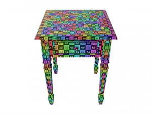 Chess Gaming Table Board Strategy Game 3D Model