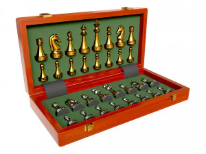 棋盘内部打开 3D 模型