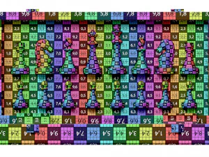 Chess Pieces Board Open inside 3D Model