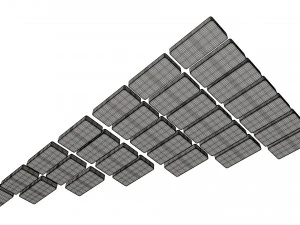 Dominoes Tile Set Table Strategy Game 3D Model