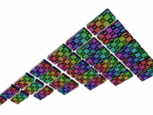 Dominoes Tile Set Table Strategy Game Model 3D