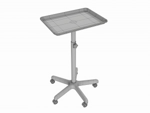 Mobile Doctor Tattoo Instrument Procedure Tray Modelo 3D
