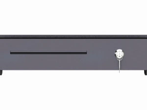 Cash Register Drawer for POS System open 3D Model