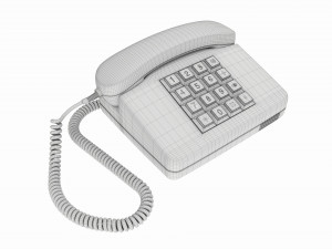 Table touch-tone telephone 3D Модель