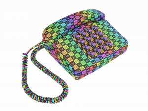 Table touch-tone telephone 3D Модель