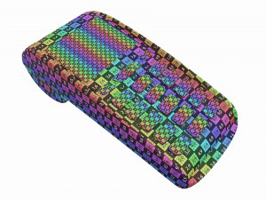 Universal Credit Card POS Terminal 02 3D Model