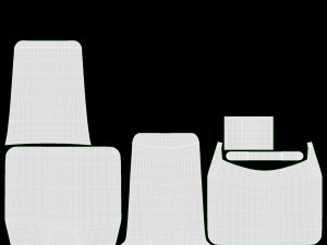 Cash Register POS with Touch Screen Model 3D