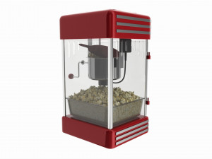 Popcorn Maker Table-Top Vintage Modelo 3D