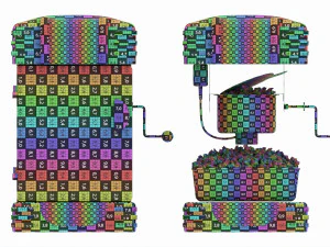 Popcorn Maker Table-Top Vintage 3D Model