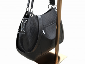 Store Adjustable Handbag Display Rack 3Dモデル