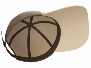 Store display mannequin head with Baseball cap 3Dモデル
