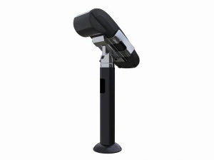 Terminal POS de cart&atilde;o de cr&eacute;dito universal 02 com suporte Modelo 3D