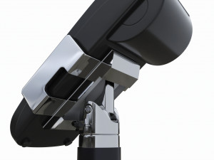 Universal Credit Card POS Terminal 02 with Stand Modelo 3D