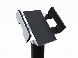 Universal Credit Card POS Terminal 02 with Stand Modelo 3D