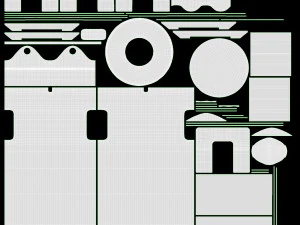 Terminal POS de cart&atilde;o de cr&eacute;dito universal 02 com suporte Modelo 3D