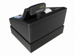 Electronic Cash Register Modelo 3D