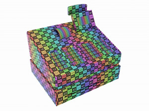Electronic Cash Register Modelo 3D