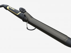 Curling Iron with Long Barrel Modèle 3D