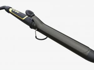 Curling Iron with Long Barrel 3D Model