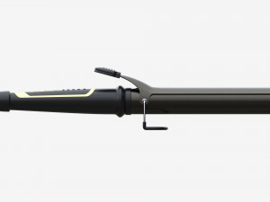 Curling Iron with Long Barrel Modèle 3D