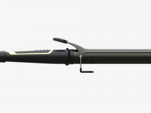 Curling Iron with Long Barrel 3D Model