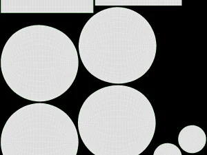 Графин для виски Diamond со стаканами и деревянным держателем 3D Модель