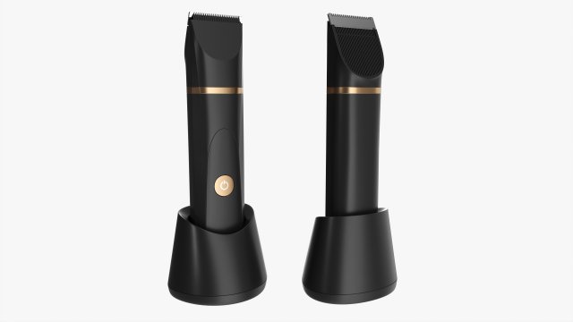 Electric Hair Trimmer for Men Model 3D .c4d .max .obj .3ds .fbx .stl .blend 