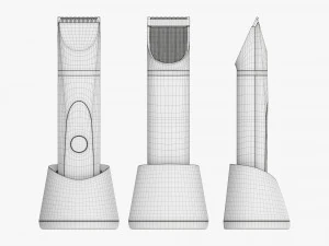 Electric Hair Trimmer for Men 3D Model