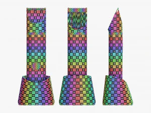 Electric Hair Trimmer for Men 3D Model