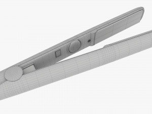 Flat Iron Hair Straightener 3D Model