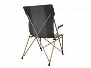 Folding camping reclining armchair 01 3D मॉडल