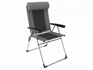 Folding camping reclining armchair 02 Modelo 3D