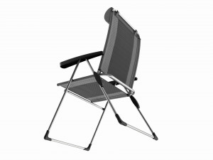 Folding camping reclining armchair 02 Modèle 3D