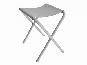 Folding camping stool 3D Model