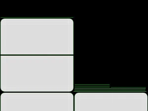 Mesa de acampamento dobr&aacute;vel dobrada e desdobrada Modelo 3D