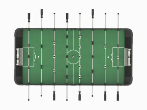 Football Table Game 01 Model 3D