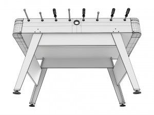 Football Table Game 01 Model 3D