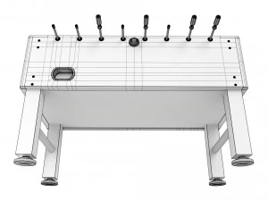 Football Table Game 02 3D Model