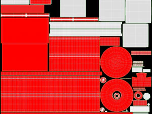 Football Table Game 02 3D Model