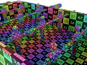 Football Table Game Wooden Modello 3D