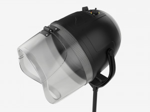 Freestanding Hair Dryer for Hair Salon 3D Model