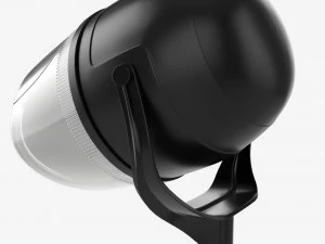 Freestanding Hair Dryer for Hair Salon 3D Model